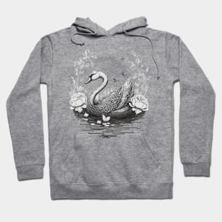 Beautiful Swan Hoodie